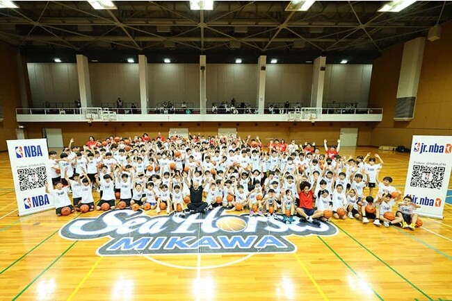 【レポート】「Jr. NBA Clinic in MIKAWA Powered by B.LEAGUE」