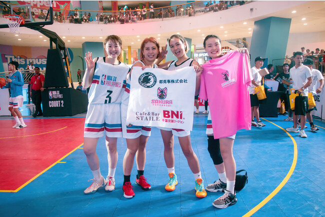 船橋の誇り、世界の舞台で輝く：SAKURA FUNABASHI女子チーム、【NBA】3x3 トーナメントで感動のランナーアップ獲得
