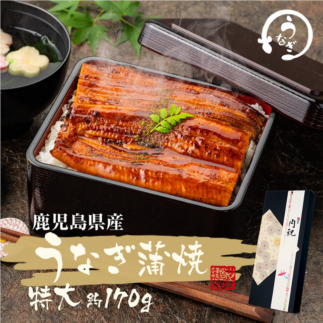 【巣鴨のお茶屋さん山年園】より国産(鹿児島県産)の特大うなぎの蒲焼ギフトを発売しました！
