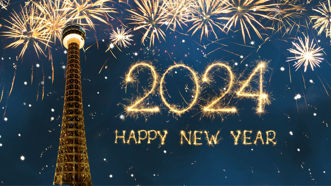 2024年の始まりを、横浜マリンタワーで