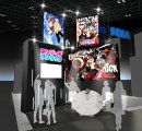 『アンデッドアンラック』展示スペース