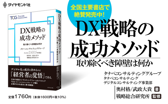 デジタル化の成否を決めるのは「経営者の覚悟」である。日本の経営コンサルティングのパイオニアが贈る、企業のDXを成功に導く戦略論！『DX戦略の成功メソッド　取り除くべき障壁は何か』