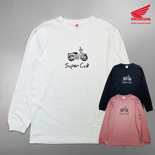 HONDA スーパーカブの長袖Tシャツ発売