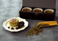 魅惑のトリュフ×ほうじ茶創業100年以上の老舗お茶屋が作る「ほうじ茶トリュフバスクチーズケーキ」12月15日(金)より新発売
