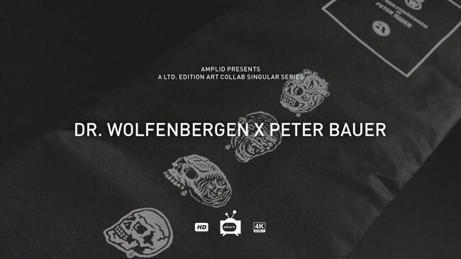 国内20本限定　ピーター・バウアー率いるAmplidスノーボードが Dr. Wolferbergen とのコラボレーションアイテムを発表。