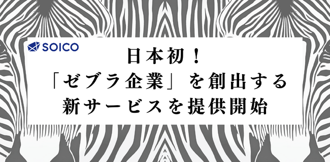 「ゼブラ企業」を創出する新サービスを提供開始 資金調達や人事設計、ESG経営など創業期から成熟期まで一括支援