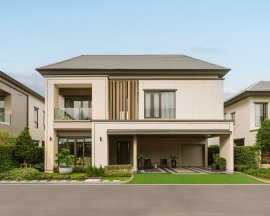 (1)外観写真(現地モデルハウス) (1)外観写真(現地モデルハウス)