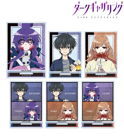 TVアニメ「ダークギャザリング」のトレーディングアクリルスタンド、トレーディング缶バッジ、寶月夜宵 パーカーなどの受注を開始！！アニメ・漫画のオリジナルグッズを販売する「AMNIBUS」にて
