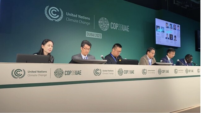 COP28に参画したジンコソーラー：太陽光発電で世界を照らす