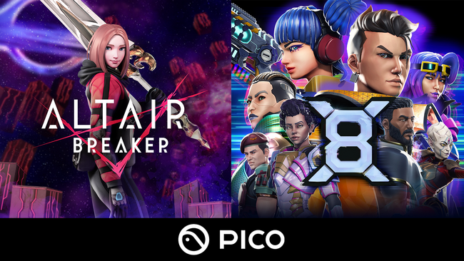 ThirdverseのVRタイトル『ALTAIR BREAKER（アルタイルブレイカー）』『X8（エックスエイト）』PICO版リリース決定！