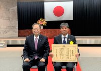 国土交通省からセンコーが「令和５年交通関係環境保全優良事業者等大臣表彰」を受賞