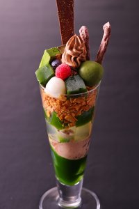 京都・伊藤久右衛門「抹茶チョコレートパフェ」12月16日(土)より提供開始