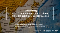 【独自調査】インバウンド人気観光地ランキング全国編：2023年冬の訪日客の支持を集めたスポットTOP30を発表