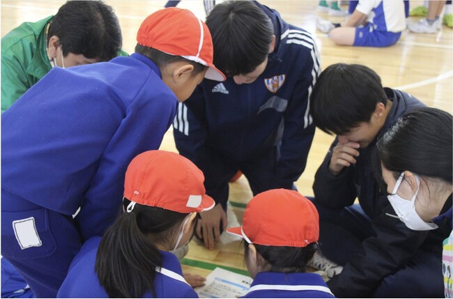 【JAPANサッカーカレッジ】今年で3年目！聖籠町立亀代小学校にて防災×サッカーの授業を開催。