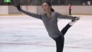練習中の田村さん（田村綾音さん）