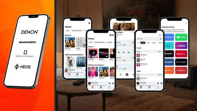 [Marantz アップデート情報]「HEOSアプリ」の機能・UIを刷新する大型アップデートのお知らせ