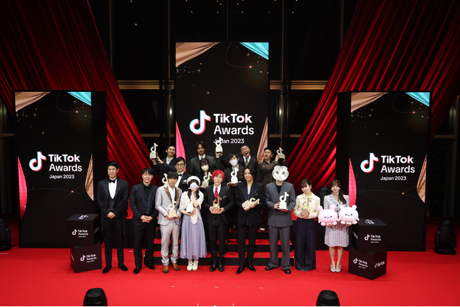 2023年、TikTokで活躍したクリエイターを表彰する「TikTok Creator Awards Japan 2023」受賞者が決定！Creator of the Yearは「ケンティー健人」に
