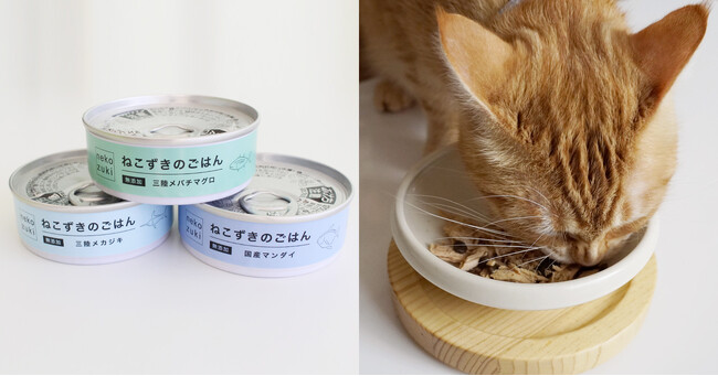 ネコの健康のために開発された安心品質な無添加のキャットフード