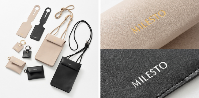 【トラベルブランドMILESTO】女性らしさと上品さを兼ね備えたPunto＆Lineaシリーズより、テクスチャーとスタンダードデザインを両立させたレザーアイテムが新登場！