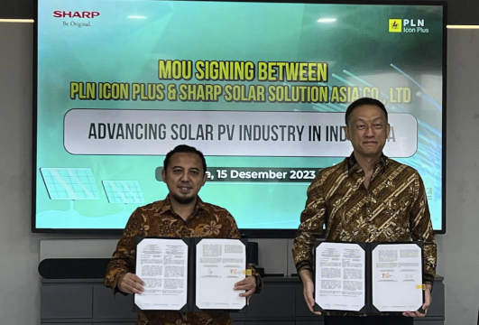 インドネシア国営電力会社（PLN）子会社と太陽光発電事業の協業に関する覚書を締結