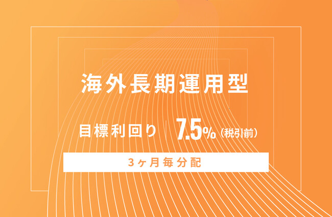 オルタナティブ投資プラットフォーム「オルタナバンク」、『【3ヶ月毎分配】海外長期運用型ID649』を公開