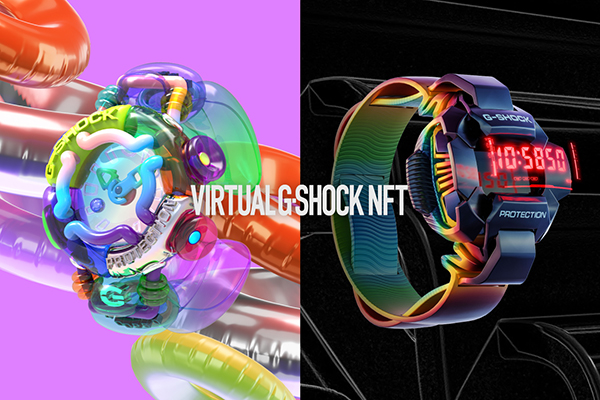 未来の耐衝撃構造をコンセプトにしたVIRTUAL G-SHOCK NFTを販売開始