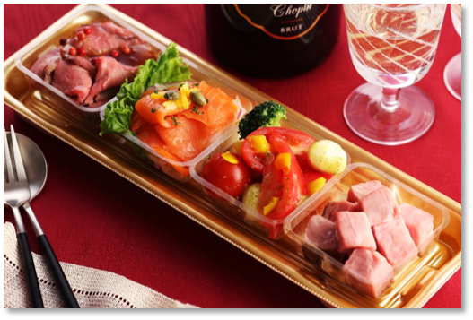 サラダショップの最新情報！クリスマスパーティーにおすすめ！豪華な食材のサラダやオードブルなど6品をご紹介