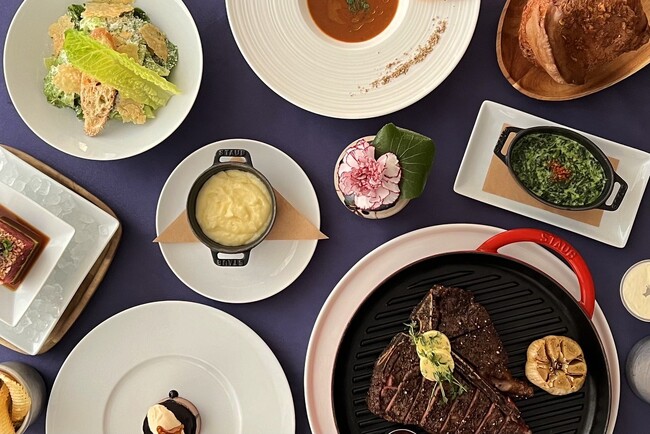 ステーキレストラン『BLT STEAK GINZA』『BLT STEAK OSAKA』にて“NEW YEARS COURSE”2024年1月5日(金)より期間限定販売