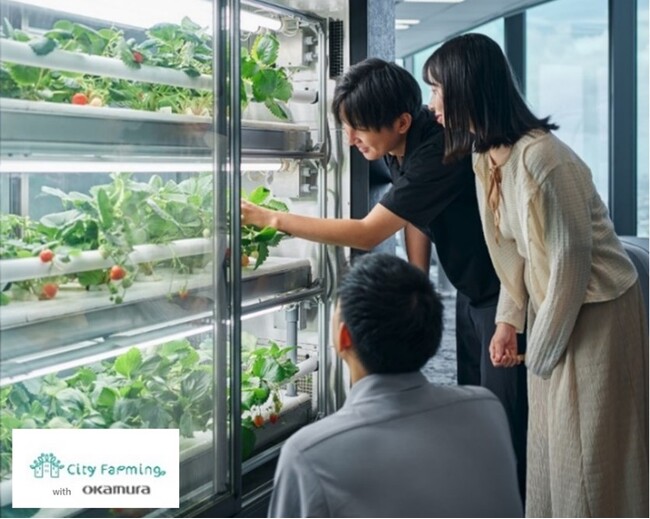 日販City Farming事業×株式会社オカムラ　オカムラ主催の「Okamura Grand Fair 2024」にてオフィス向け植物工場パッケージを展示