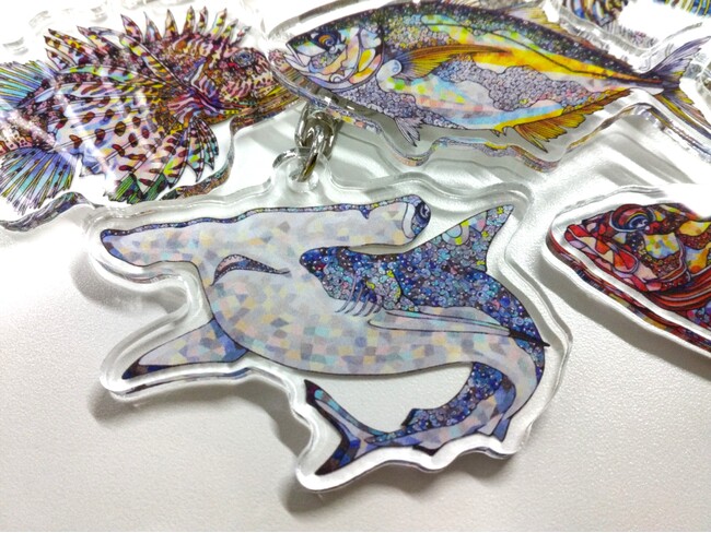 にぼしアーティスト「NAMIKO」氏とのコラボグッズを四国水族館で販売中！