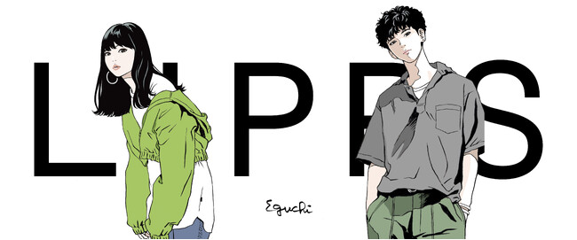 「江口寿史氏とLIPPSコラボキャンペーン」12/18(月)～スタート！