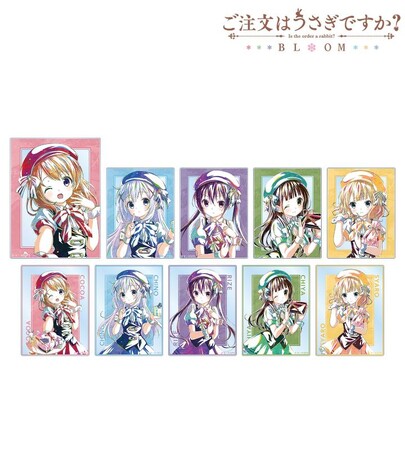 『ご注文はうさぎですか？ BLOOM』のトレーディング Ani-Art アクリルカード、Ani-Sketch パーカーなどの受注を開始！！アニメ・漫画のオリジナルグッズを販売する「AMNIBUS」にて