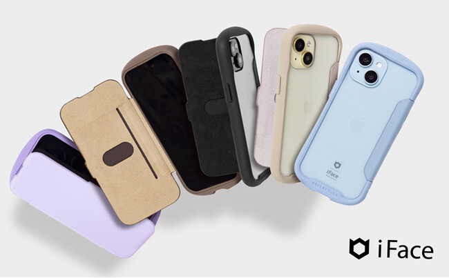 モバイルアクセサリーブランド「iFace」人気の「Reflection」シリーズから手帳型スマホケース「iFace Reflection ダイアリー ポリカーボネート クリアケース」が登場！