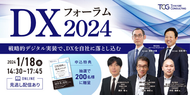 ゲスト企業2社がDXの変遷、現在のDX成熟度、課題、投資についてご説明！DXが一巡したこれからの戦略的デジタル実装モデルとは。「DXフォーラム2024～戦略的デジタル実装で、DXを自社に落とし込む～」