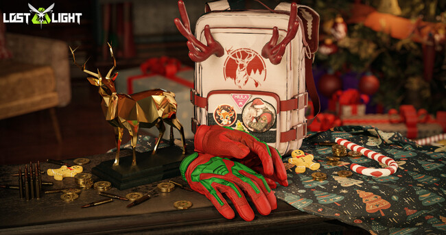 『ロストライト』でクリスマスを楽しもう！今年の冬は、金のトナカイがプレゼントを届けに来るよ