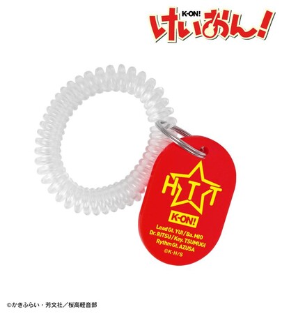 『けいおん！』の放課後ティータイム ロッカーキー風アクリルキーホルダー、放課後ティータイム AirPodsケースの受注を開始！！アニメ・漫画のオリジナルグッズを販売する「AMNIBUS」にて