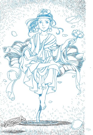 【貴重な生原稿公開！】漫画家・こうの史代が、新作マンガ『空色心経』連載開始！自身のブログにて