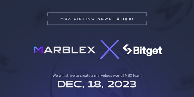 ネットマーブルのブロックチェーン専門子会社MARBLEX、世界10大暗号資産取引所のBitgetにMBXトークンを上場