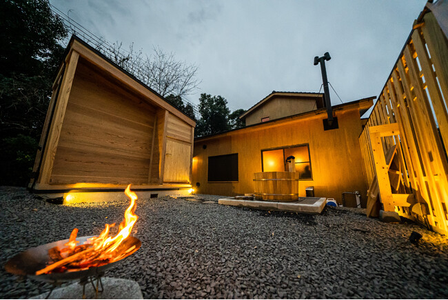 熊野古道を歩いて整うサウナ「Kumanoko Sauna」開業1周年記念　ポンチョレンタル無料キャンペーン実施