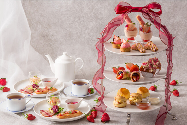 がんばる自分に贈る冬の“ご褒美時間”「いちごのアフタヌーンティーセット～Sweet Strawberry～」
