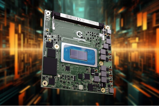 コンガテック、新しい インテル Core Ultra プロセッサーを搭載した COM Express Compact モジュールをリリース