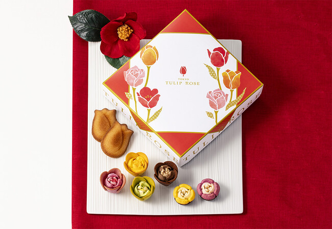 【お年賀】華やかな紅白カラーが目を引く『チューリップローズ 初咲き』が新登場！
