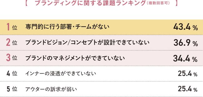 半数以上の企業がブランディング・マーケティング戦略を未策定。予算・投資枠は増加傾向にあるものの、専門人材の確保と育成、戦略策定が課題に。「2023年度ブランド＆マーケティングアンケート調査」結果を発表