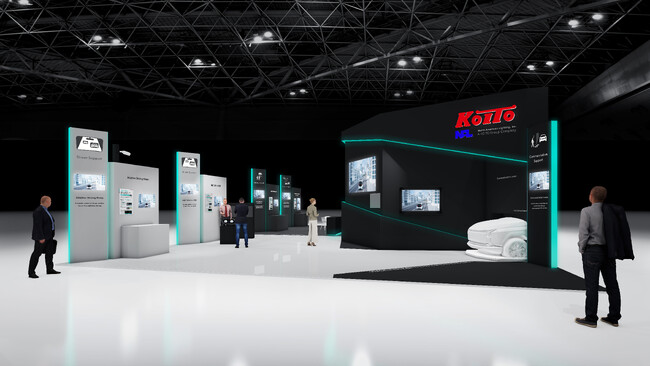 小⽷製作所、自動運転など次世代モビリティ社会の安全・安心に向けて、コミュニケーション機能を備えた次世代フロントフェイスやセンサ事業の新製品を「CES 2024」に出展