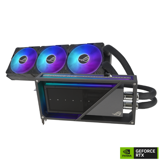 ASUSのゲーミングブランドRepublic Of GamersよりNIVIDIA RTX(TM) 4090チップセットのGPU接触面に液体金属での冷却技術を採用したビデオカードを発表