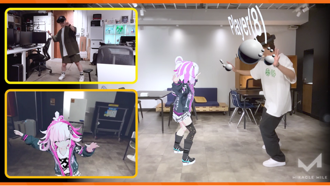 ミラクルマイル株式会社「XR Kaigi 2023」にMRで3DCGアバターとリアルタイムコミュニケーション可能な「マリネ」を出展。Mawari Corp.との共同ソリューションを体験展示します。
