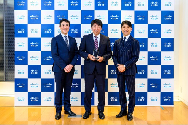 シスコシステムズ社の「Japan Reseller of the Year」を受賞