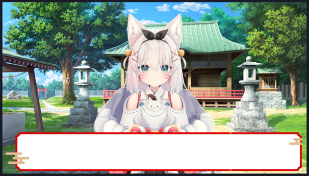 新時代の神社体験！ 24時間365日、Vtuberと共に参拝・おみくじが可能に！