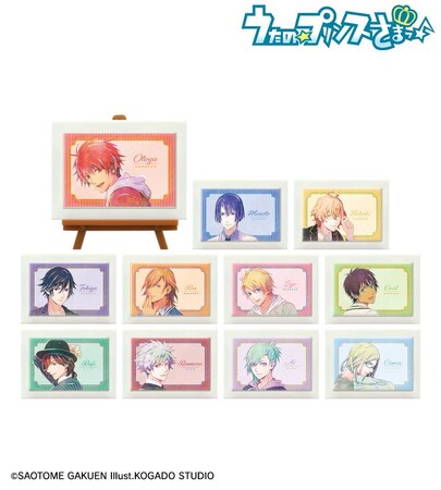 『うたの☆プリンスさまっ♪』のトレーディング Ani-Art 第4弾 ミニアートフレームなどの受注を開始！！アニメ・漫画のオリジナルグッズを販売する「AMNIBUS」にて