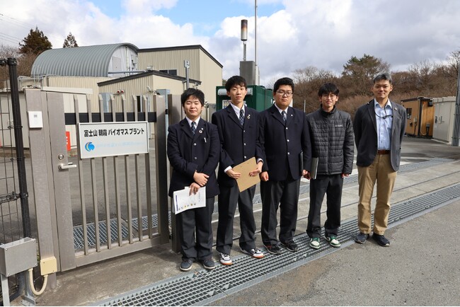 富士山朝霧バイオマス発電所の見学会を実施